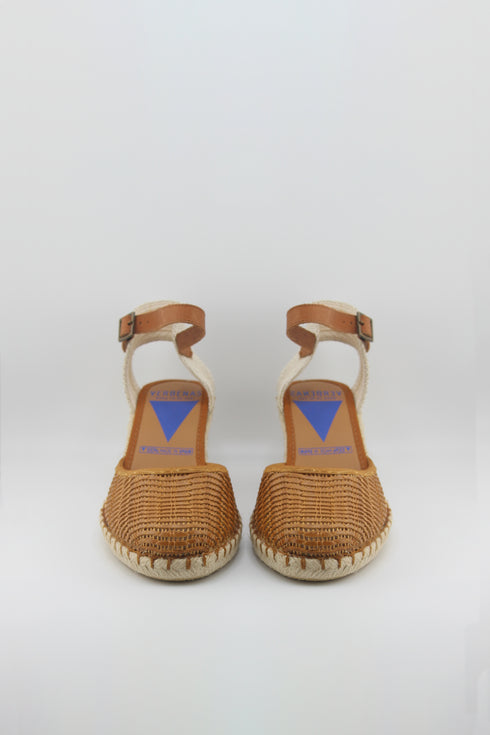 Verbenas Suede Espadrille Wedge Sandals